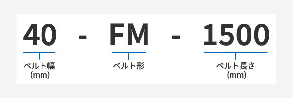 フレックスターベルト製品コード